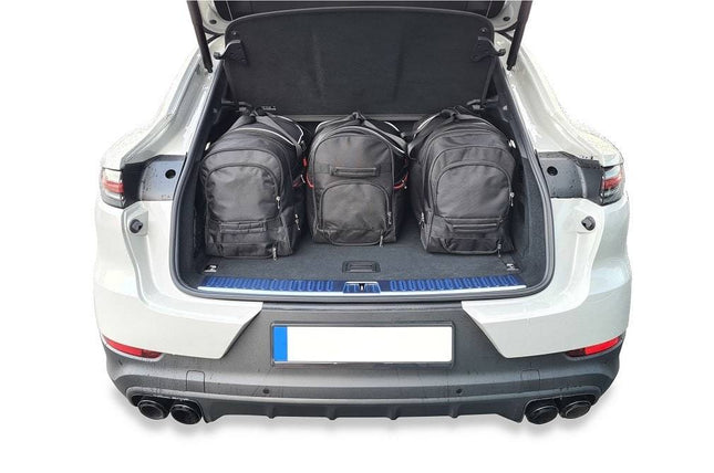 Kjust Kjust Reistassenset voor Porsche Cayenne coup�� vanaf 2019 - Set van 4 Tassen met 3 Roltassen en 1 Vliegtuigtas Harvest Automotive 2