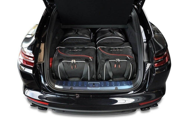 Kjust Kjust Reistassenset voor Porsche Panamera Sport Turismo 2017-2024 - Set van 4 Tassen met 2 Roltassen en 2 Sporttassen Harvest Automotive 1