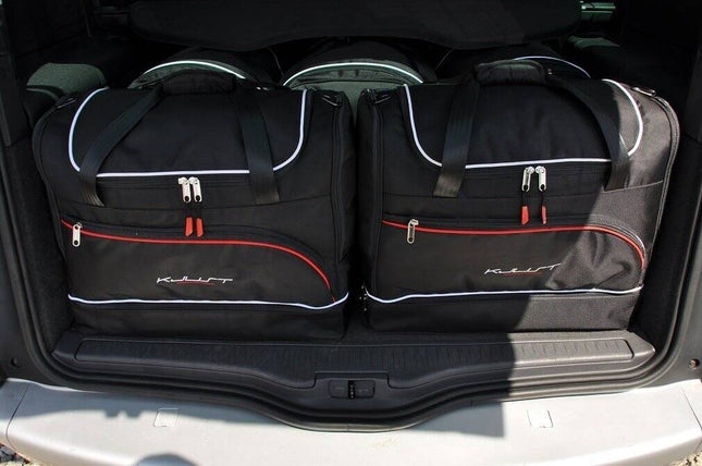 Kjust Kjust Reistassenset voor Renault Espace 2003-2015 - Set van 5 Tassen met 3 Roltassen en 2 Sporttassen Harvest Automotive 1