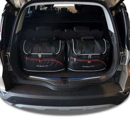 Kjust Kjust Reistassenset voor Renault Espace 2015-2022 - Set van 5 Tassen met 3 Roltassen en 2 Vliegtuigtassen Harvest Automotive 8