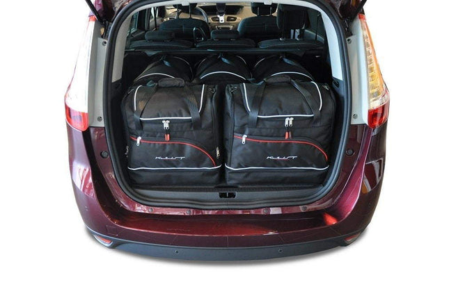 Kjust Kjust Reistassenset voor Renault Grand Scenic 2009-2017 - Set van 5 Tassen met 3 Roltassen en 2 Sporttassen Harvest Automotive 1