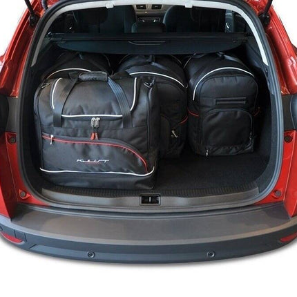 Kjust Kjust Reistassenset voor Renault Megane Sport Tourer 2009-2016 - Set van 5 Tassen met 3 Roltassen en 2 Sporttassen Harvest Automotive 2