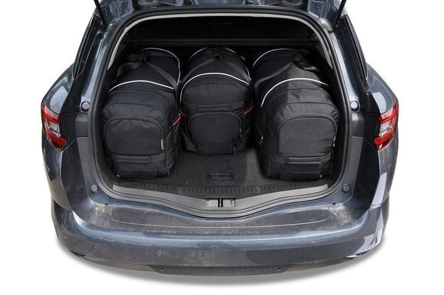 Kjust Kjust Reistassenset voor Renault Megane Sport Tourer 2016-2022 - Set van 4 Tassen met 3 Roltassen en 1 Sporttas Harvest Automotive 2