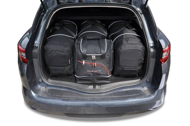 Kjust Kjust Reistassenset voor Renault Megane Sport Tourer 2016-2022 - Set van 4 Tassen met 3 Roltassen en 1 Sporttas Harvest Automotive 1