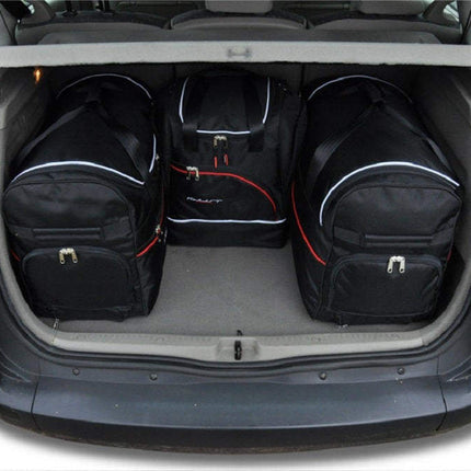 Kjust Kjust Reistassenset voor Renault Scenic 2003-2009 - Set van 4 Tassen met 2 Roltassen en 2 Sporttassen Harvest Automotive 2