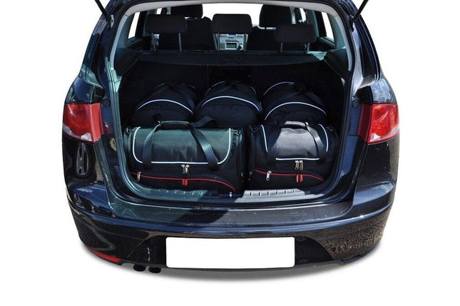 Kjust Kjust Reistassenset voor Seat Altea XL 2007-2015 - Set van 5 Tassen met 3 Roltassen en 2 Vliegtuigtassen Harvest Automotive 1
