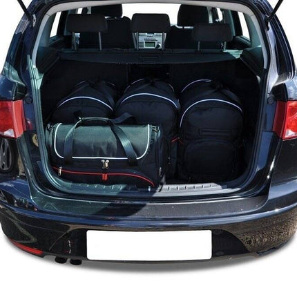 Kjust Kjust Reistassenset voor Seat Altea XL 2007-2015 - Set van 5 Tassen met 3 Roltassen en 2 Vliegtuigtassen Harvest Automotive 2