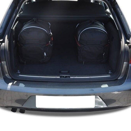 Kjust Kjust Reistassenset voor Seat Exeo ST stationwagen 2009-2013 - Set van 5 Tassen met 3 Roltassen en 2 Vliegtuigtassen Harvest Automotive 4