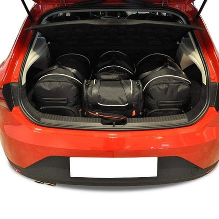 Kjust Kjust Reistassenset voor Seat Leon 5-deurs 2013-2020 - Set van 4 Tassen met 2 Roltassen 1 Sporttas en 1 Vliegtuigtas Harvest Automotive 1