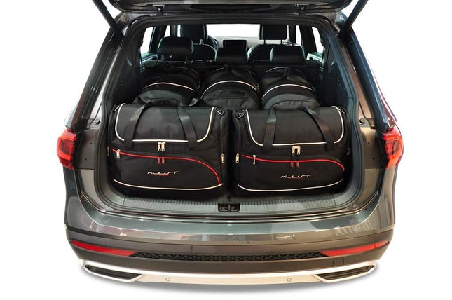 Kjust Kjust Reistassenset voor Seat Tarraco vanaf 2019 - Set van 5 Tassen met 3 Roltassen en 2 Vliegtuigtassen Harvest Automotive 1