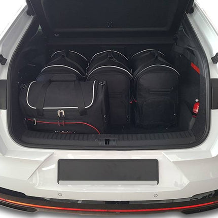 Kjust Kjust Reistassenset voor Skoda Enyaq Coupe vanaf 2022 - Set van 5 Tassen met 3 Roltassen en 2 Vliegtuigtassen Harvest Automotive 7