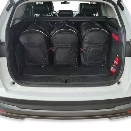 Kjust Kjust Reistassenset voor Skoda Enyaq vanaf 2021 - Set van 5 Tassen met 3 Roltassen en 2 Vliegtuigtassen Harvest Automotive 3