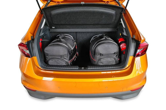 Kjust Kjust Reistassenset voor Skoda Fabia 5-deurs vanaf 2021 - Set van 3 Tassen met 2 Roltassen en 1 Sporttas Harvest Automotive 2