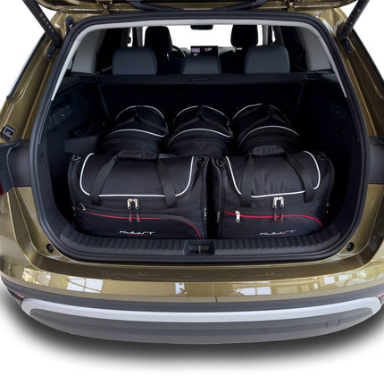 Kjust Kjust Reistassenset voor Skoda Kodiaq vanaf 2024 - Set van 5 Tassen met 3 Roltassen en 2 Vliegtuigtassen Harvest Automotive 1