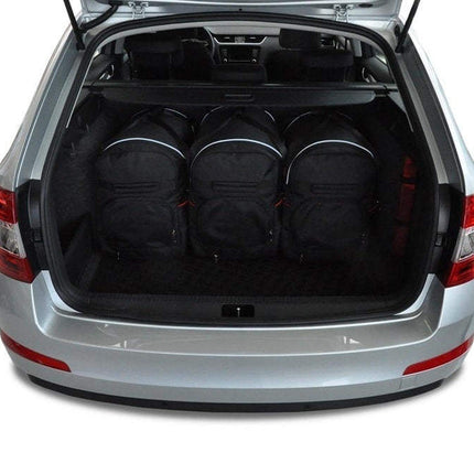 Kjust Kjust Reistassenset voor Skoda Octavia stationwagen 2013-2020 - Set van 5 Tassen met 3 Roltassen en 2 Sporttassen Harvest Automotive 3