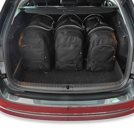 Kjust Kjust Reistassenset voor Skoda Octavia stationwagen vanaf 2020 - Set van 5 Tassen met 3 Roltassen en 2 Vliegtuigtassen Harvest Automotive 3