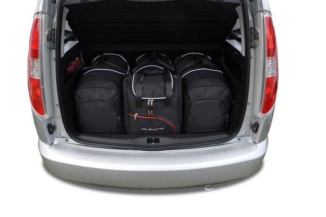 Kjust Kjust Reistassenset voor Skoda Roomster 2006-2015 - Set van 4 Tassen met 2 Roltassen en 2 Sporttassen Harvest Automotive 1