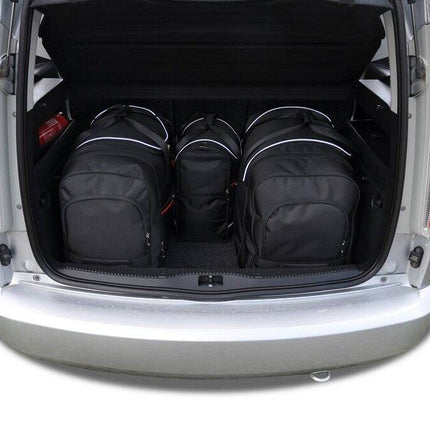 Kjust Kjust Reistassenset voor Skoda Roomster 2006-2015 - Set van 4 Tassen met 2 Roltassen en 2 Vliegtuigtassen Harvest Automotive 2