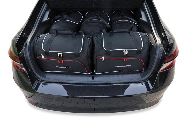 Kjust Kjust Reistassenset voor Skoda Superb 5-deurs hatchback 2019-2024 - Set van 5 Tassen met 3 Roltassen en 2 Sporttassen Harvest Automotive 1