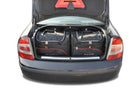Kjust Kjust Reistassenset voor Skoda Superb Sedan 2002-2008 - Set van 5 Tassen met 3 Roltassen en 2 Sporttassen Harvest Automotive 1