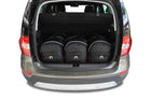 Kjust Kjust Reistassenset voor Skoda Yeti 2009-2017 - Set van 3 Tassen met 3 Roltassen Harvest Automotive 1