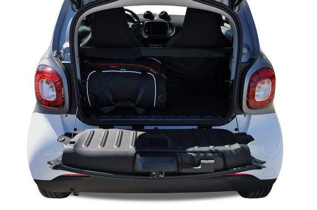 Kjust Kjust Reistassenset voor Smart ForTwo vanaf 2014 - Set van 2 Tassen met 2 Vliegtuigtassen Harvest Automotive 2