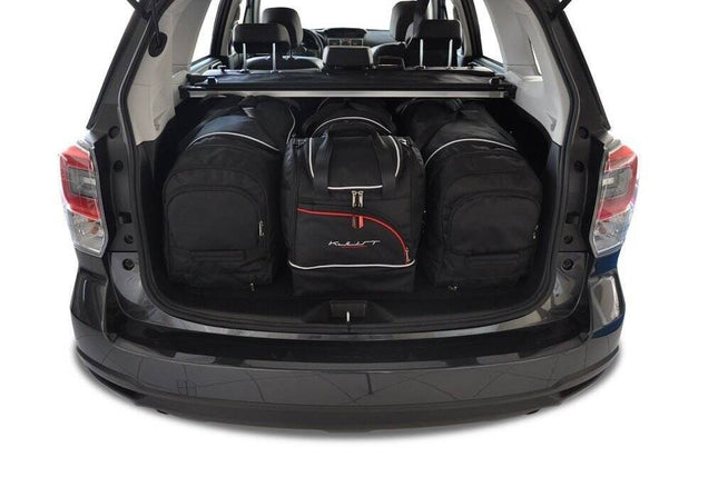 Kjust Kjust Reistassenset voor Subaru Forester 2013-2019 - Set van 4 Tassen met 2 Roltassen en 2 Sporttassen Harvest Automotive 1