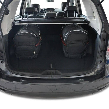 Kjust Kjust Reistassenset voor Subaru Forester 2013-2019 - Set van 5 Tassen met 3 Roltassen en 2 Vliegtuigtassen Harvest Automotive 4
