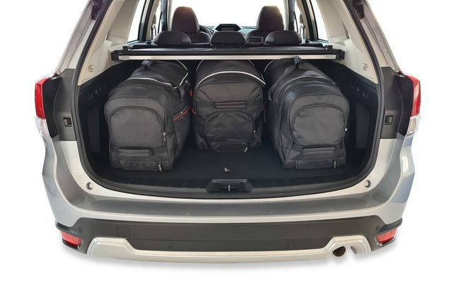 Kjust Kjust Reistassenset voor Subaru Forester vanaf 2019 - Set van 4 Tassen met 3 Roltassen en 1 Vliegtuigtas Harvest Automotive 2