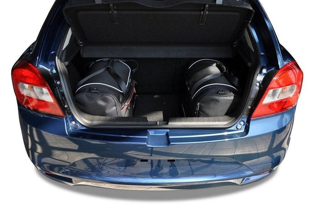 Kjust Kjust Reistassenset voor Suzuki Baleno 5-deurs vanaf 2016 - Set van 3 Tassen met 3 Sporttassen Harvest Automotive 2
