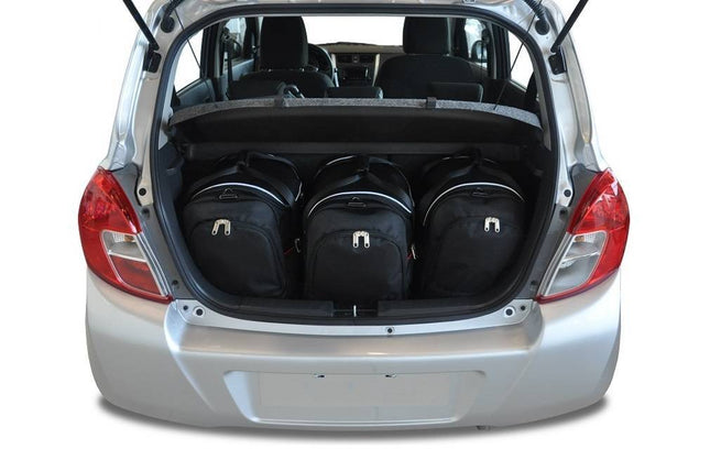 Kjust Kjust Reistassenset voor Suzuki Celerio vanaf 2015 - Set van 3 Tassen met 3 Sporttassen Harvest Automotive 1