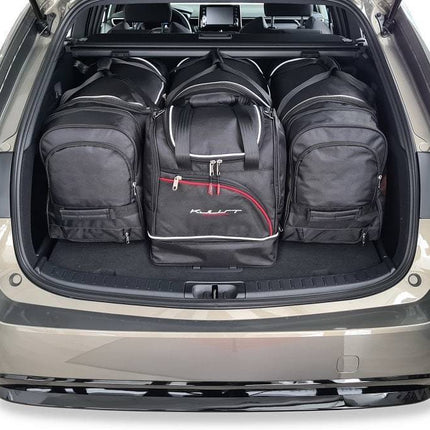 Kjust Kjust Reistassenset voor Suzuki Swace vanaf 2020 - Set van 4 Tassen met 3 Roltassen en 1 Sporttas Harvest Automotive 1