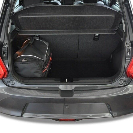 Kjust Kjust Reistassenset voor Suzuki Swift Sport 5-deurs vanaf 2017 - Set van 3 Tassen met 3 Sporttassen Harvest Automotive 5