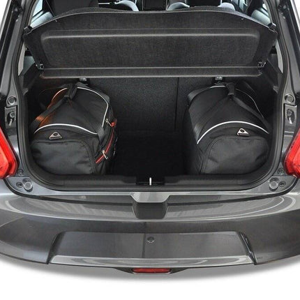 Kjust Kjust Reistassenset voor Suzuki Swift Sport 5-deurs vanaf 2017 - Set van 3 Tassen met 3 Sporttassen Harvest Automotive 2