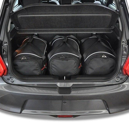Kjust Kjust Reistassenset voor Suzuki Swift Sport 5-deurs vanaf 2017 - Set van 3 Tassen met 3 Sporttassen Harvest Automotive 1