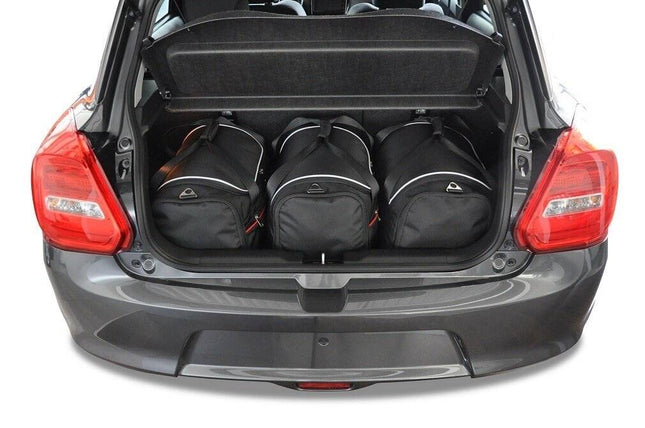 Kjust Kjust Reistassenset voor Suzuki Swift Sport 5-deurs vanaf 2017 - Set van 3 Tassen met 3 Sporttassen Harvest Automotive 1