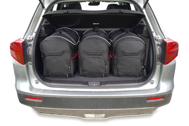 Kjust Kjust Reistassenset voor Suzuki Vitara 5-deurs 2015-2024 - Set van 3 Tassen met 3 Roltassen Harvest Automotive 1