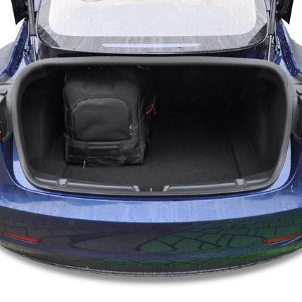 Kjust Kjust Reistassenset voor Tesla Model 3 2016-2023 - Set van 5 Tassen met 2 Roltassen 1 Sporttas en 2 Vliegtuigtassen Harvest Automotive 4