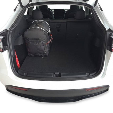 Kjust Kjust Reistassenset voor Tesla Model Y 2020-2025 - Set van 5 Tassen met 2 Roltassen 1 Sporttas en 2 Vliegtuigtassen Harvest Automotive 5