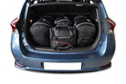 Kjust Kjust Reistassenset voor Toyota Auris 5-deurs 2012-2018 - Set van 4 Tassen met 2 Roltassen 1 Sporttas en 1 Vliegtuigtas Harvest Automotive 1