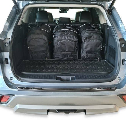 Kjust Kjust Reistassenset voor Toyota Highlander vanaf 2021 - Set van 6 Tassen met 3 Roltassen en 3 Sporttassen Harvest Automotive 4