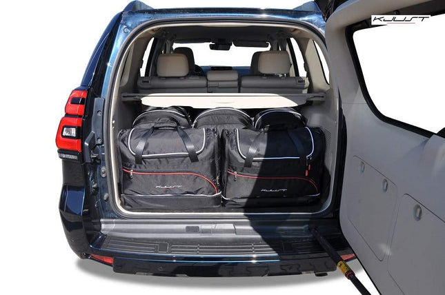 Kjust Kjust Reistassenset voor Toyota Land Cruiser 5-deurs vanaf 2018 - Set van 5 Tassen met 3 Roltassen en 2 Sporttassen Harvest Automotive 1