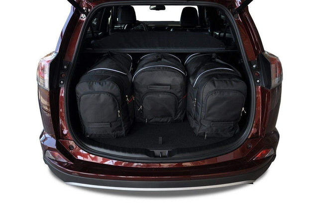 Kjust Kjust Reistassenset voor Toyota RAV 4 5-deurs 2013-2019 - Set van 4 Tassen met 3 Roltassen en 1 Sporttas Harvest Automotive 2