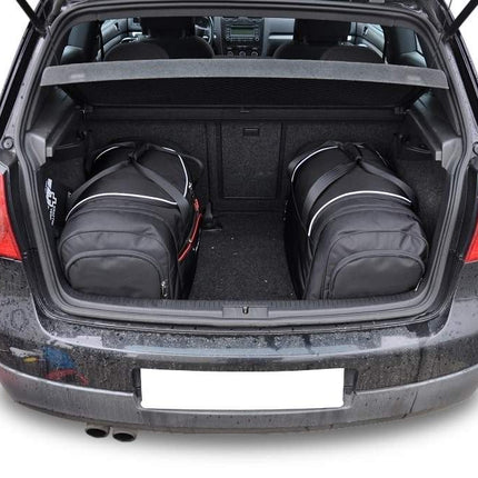 Kjust Kjust Reistassenset voor Volkswagen Golf 5-deurs 2004-2008 - Set van 4 Tassen met 2 Roltassen 1 Sporttas en 1 Vliegtuigtas Harvest Automotive 3