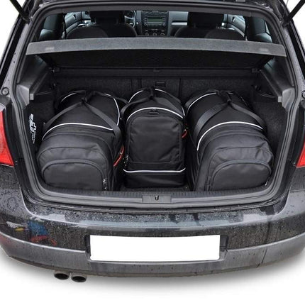 Kjust Kjust Reistassenset voor Volkswagen Golf 5-deurs 2004-2008 - Set van 4 Tassen met 2 Roltassen 1 Sporttas en 1 Vliegtuigtas Harvest Automotive 2
