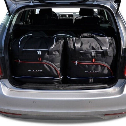 Kjust Kjust Reistassenset voor Volkswagen Golf stationwagen 2009-2013 - Set van 5 Tassen met 3 Roltassen en 2 Sporttassen Harvest Automotive 1