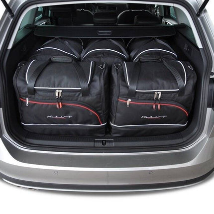 Kjust Kjust Reistassenset voor Volkswagen Golf stationwagen 2013-2020 - Set van 5 Tassen met 3 Roltassen en 2 Sporttassen Harvest Automotive 1