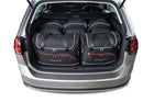 Kjust Kjust Reistassenset voor Volkswagen Golf stationwagen 2013-2020 - Set van 5 Tassen met 3 Roltassen en 2 Vliegtuigtassen Harvest Automotive 1