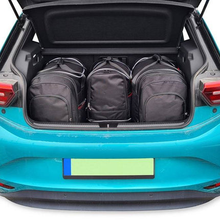 Kjust Kjust Reistassenset voor Volkswagen ID.3 vanaf 2020 - Set van 4 Tassen met 2 Roltassen 1 Sporttas en 1 Vliegtuigtas Harvest Automotive 2