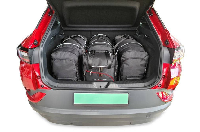 Kjust Kjust Reistassenset voor Volkswagen ID.4 vanaf 2021 - Set van 4 Tassen met 3 Roltassen en 1 Vliegtuigtas Harvest Automotive 1